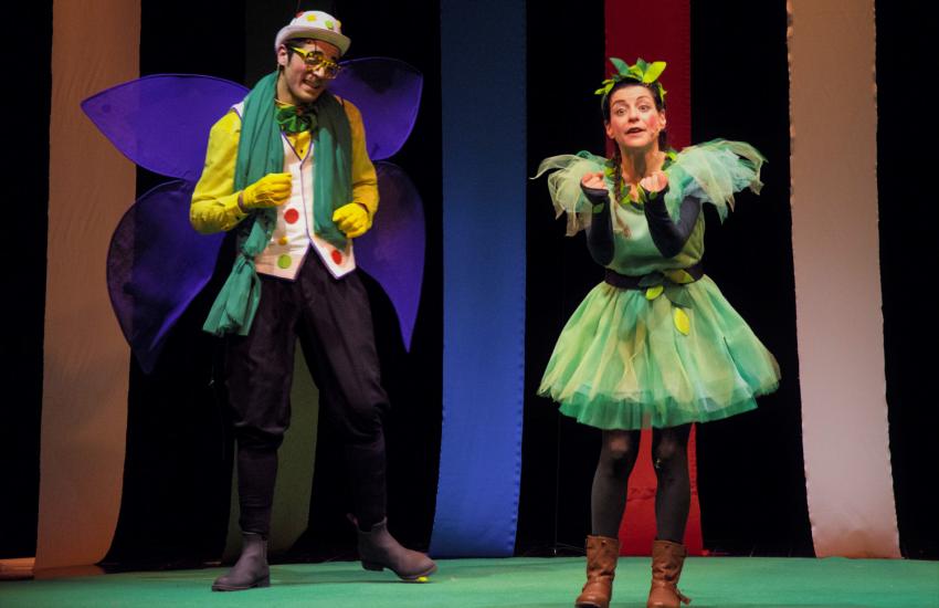 Teatro per bambini - Spiga, Spago e le avventure di Bandiera